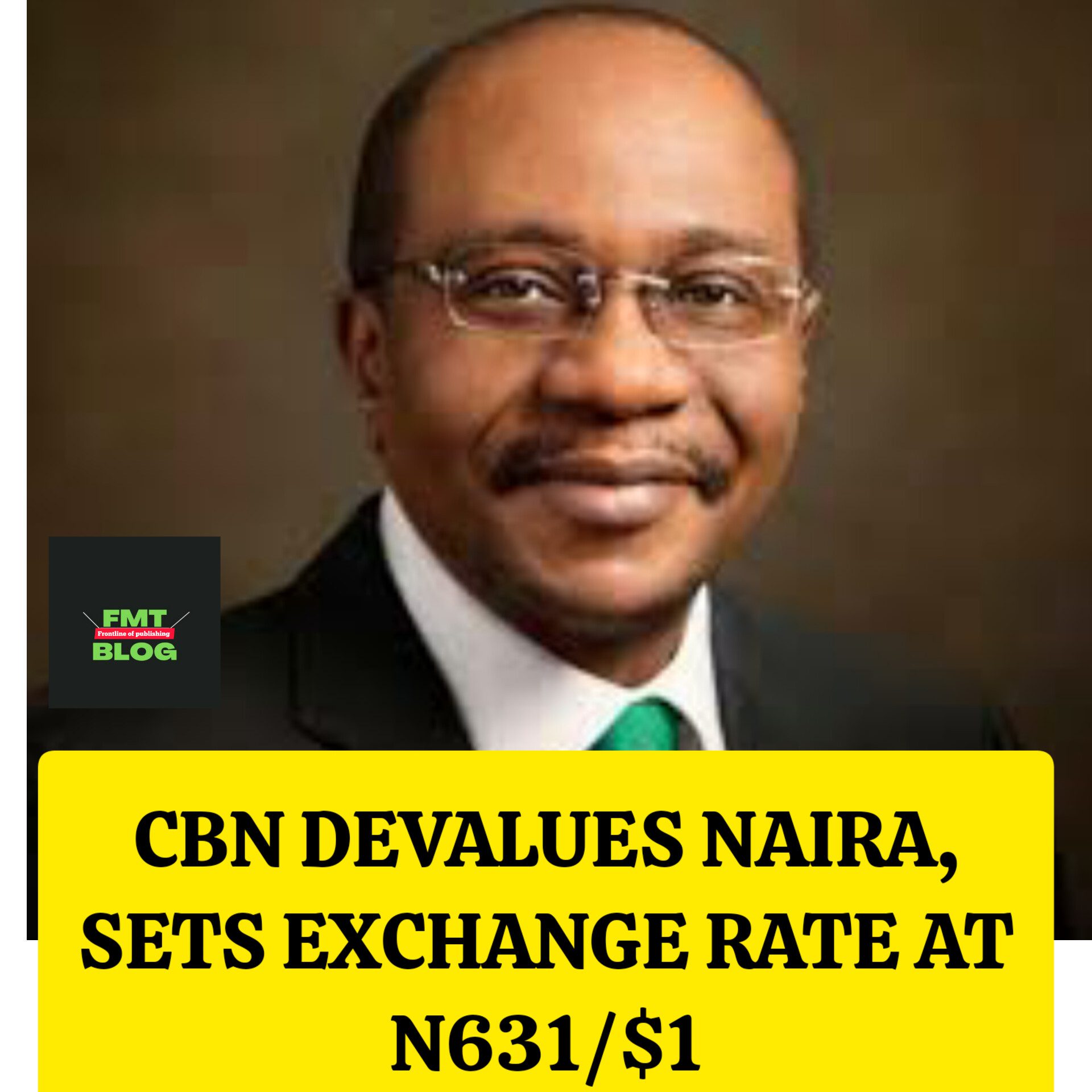 CBN devalues naira