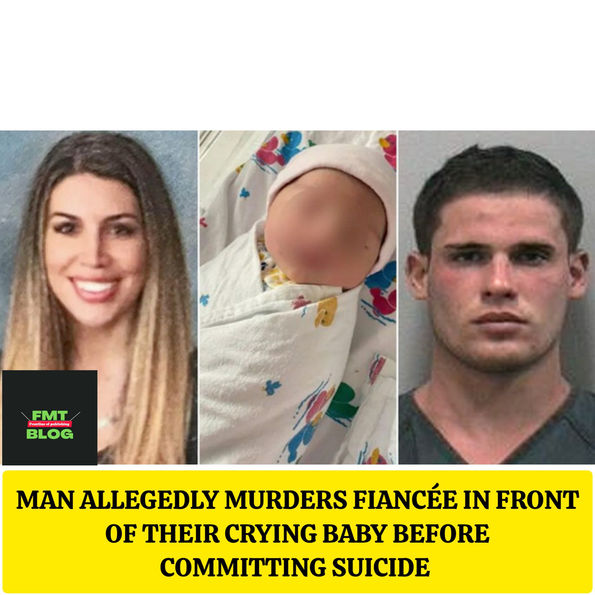 Man Allegedly Murders Fiancee In Front of their crying baby