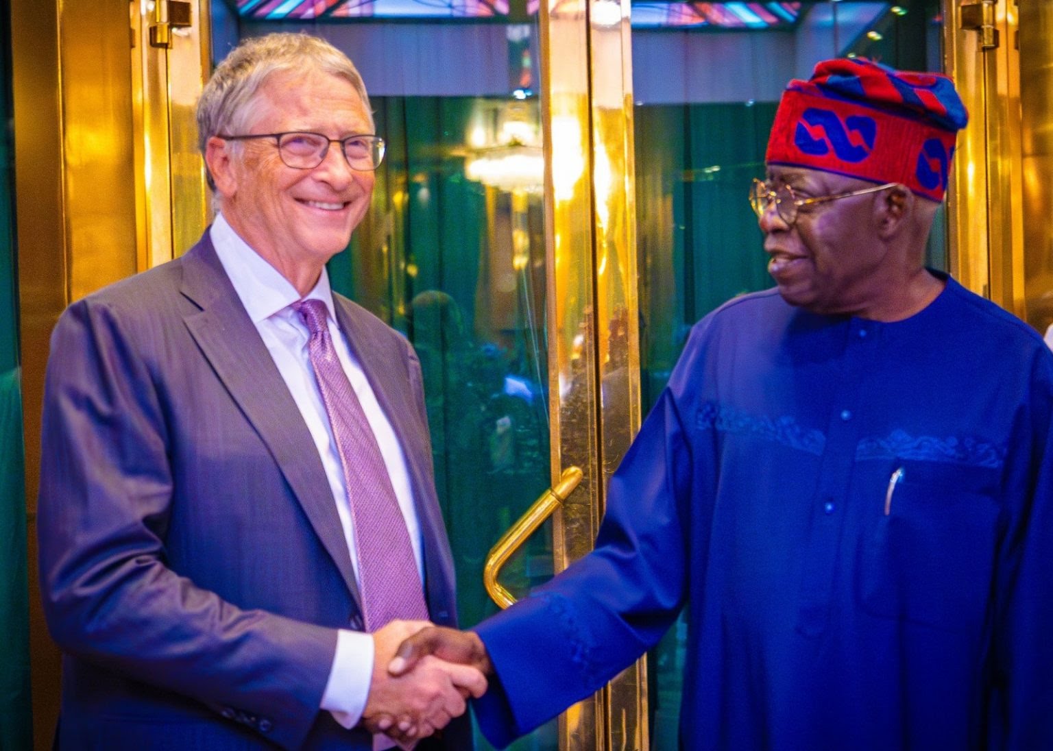 Bill Gate and Dangote meet President Tinubu