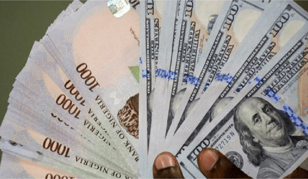 Naira depreciates to N770