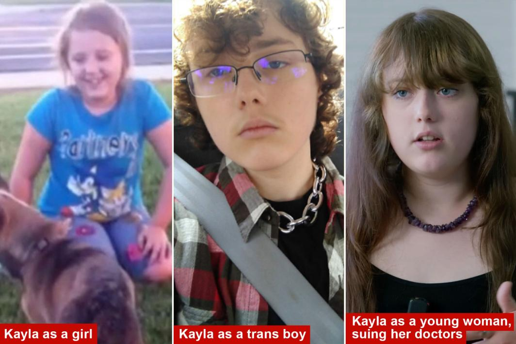 18-year-old girl who transitioned to boy