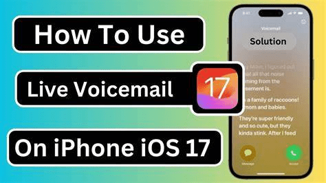 iOS 17 Live Voicemail