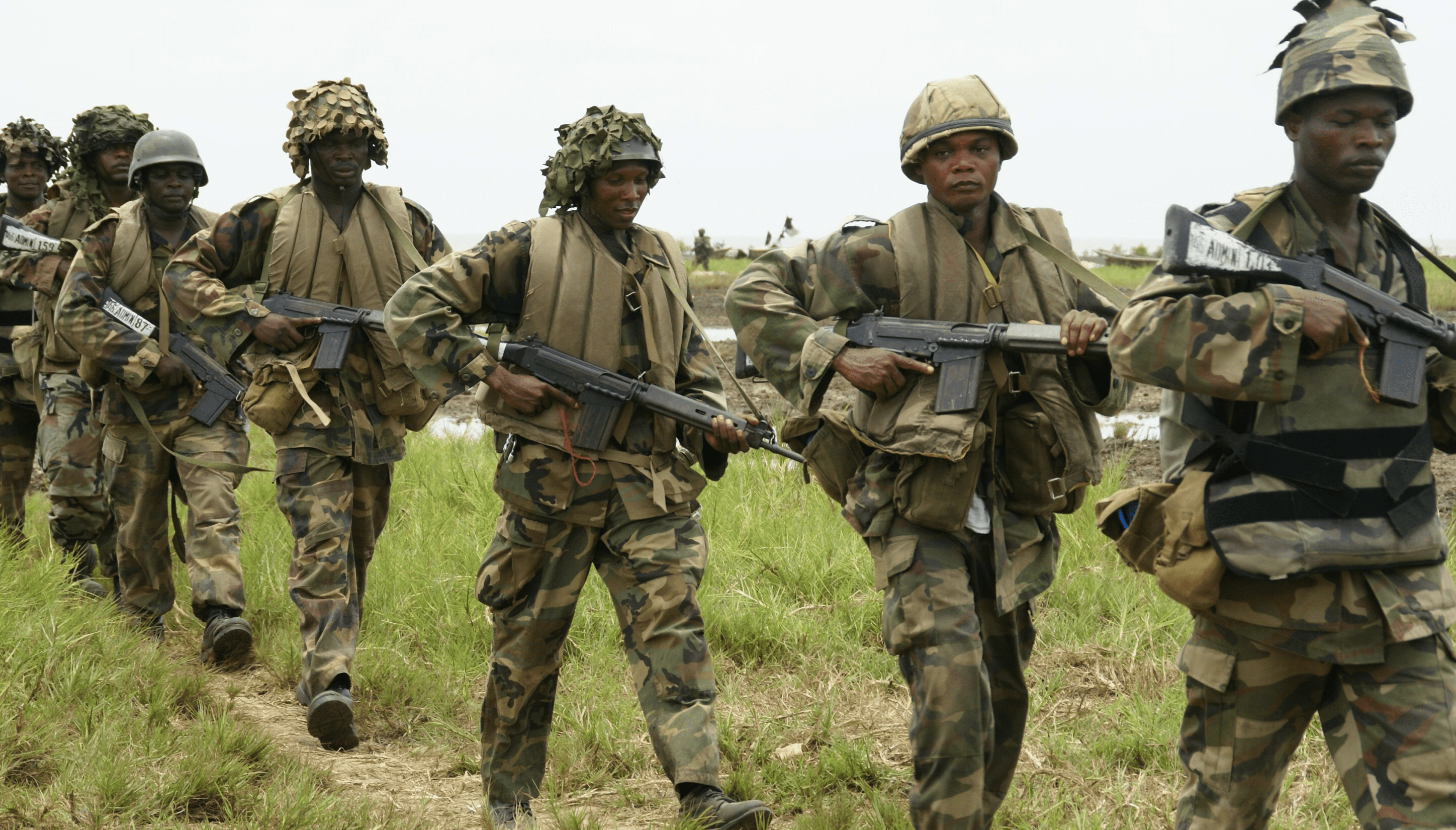 Nigerian Military troops