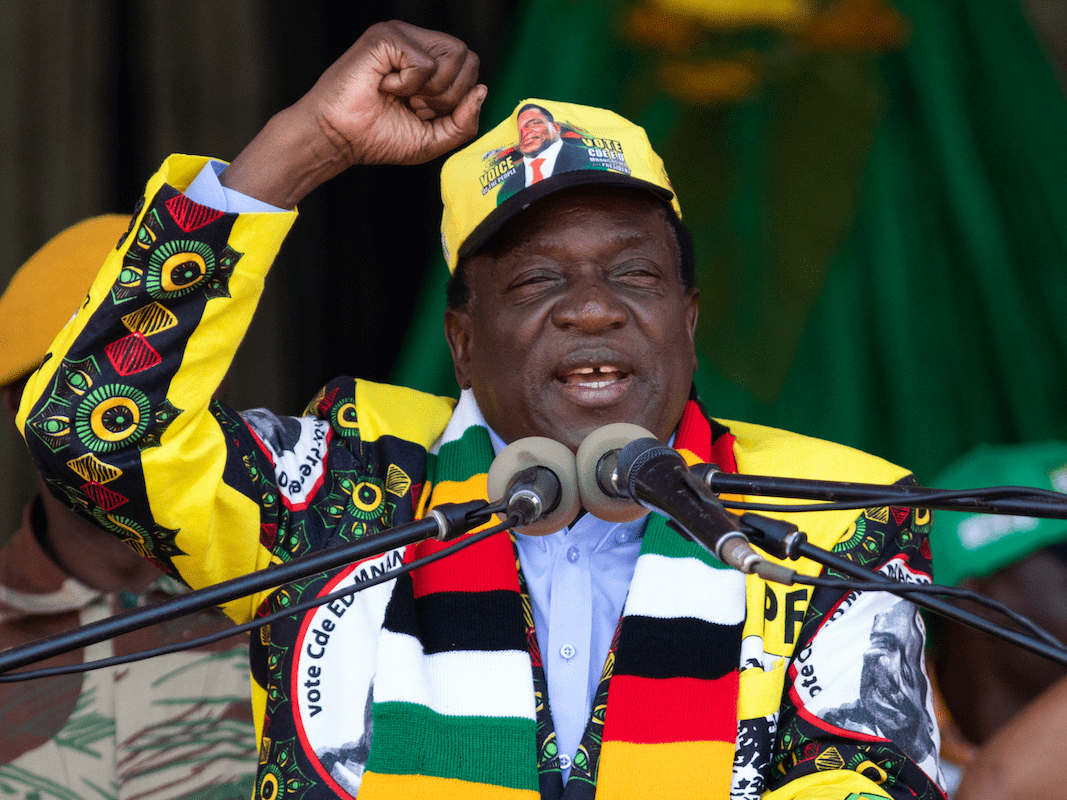 Incumbent Zimbabwe's President