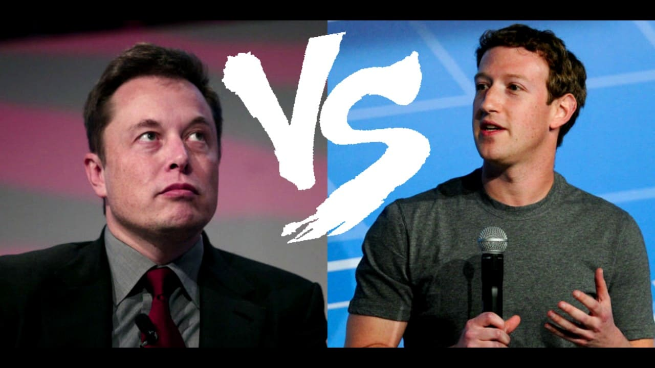 Elon Musk Vs Mark Zuckerberg