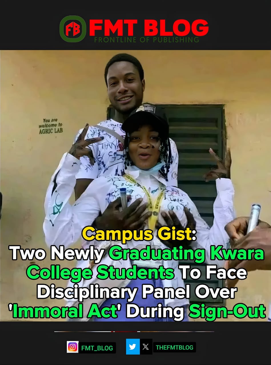 Two Newly Graduating Kwara College Students