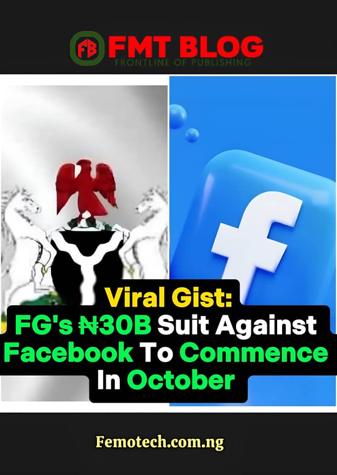 FG's ₦30B Suit Against Facebook