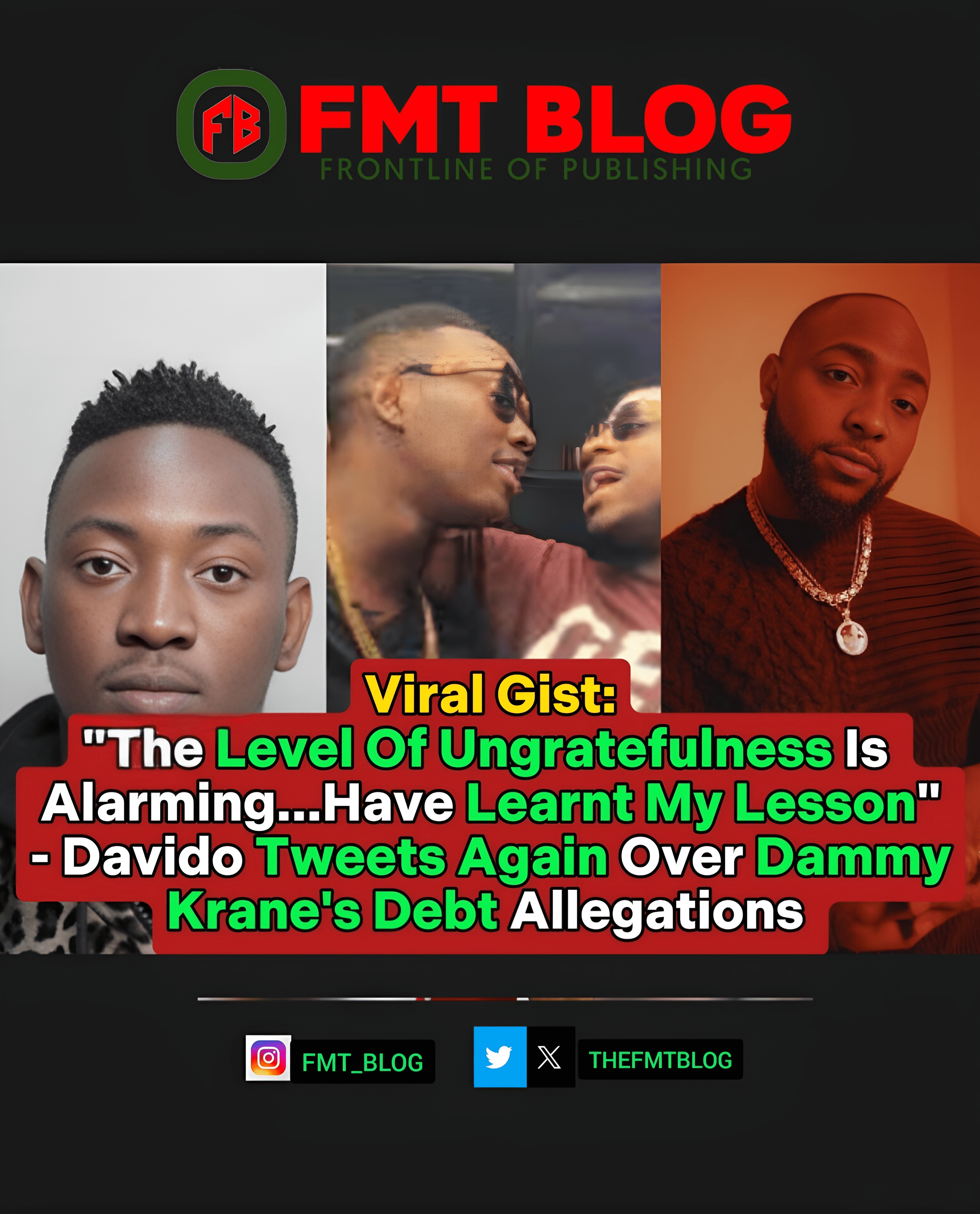 Davido and dammy krane