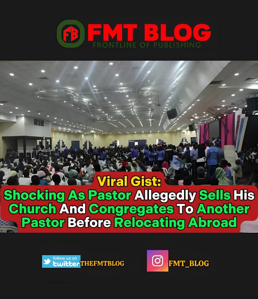 Pastor Allegedly Sells His Church And Congregates To Another Pastor