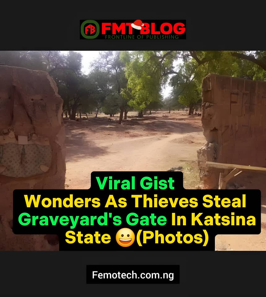 Thieves Steal Graveyard's Gate In Katsina