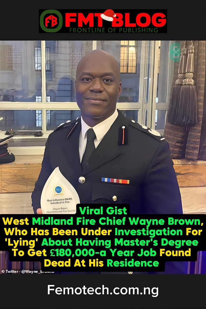 West Midland Fire Chief Wayne Brown