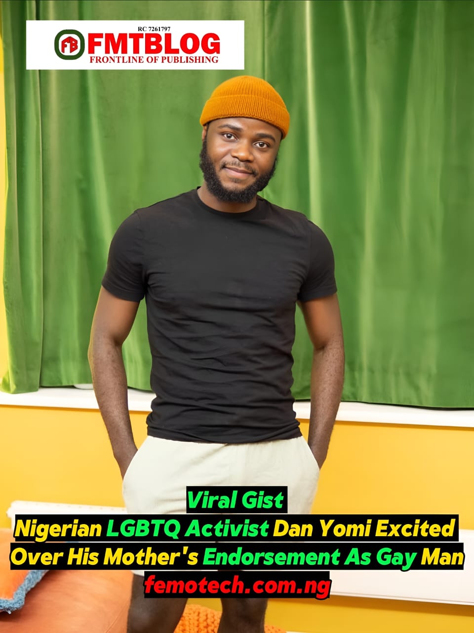 Nigerian LGBTQ Activist Dan Yomi