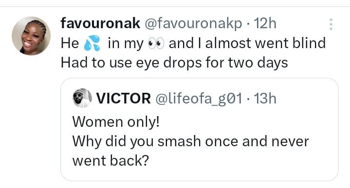 Nigerian Ladies Share Reasons They Slept With Some Men And Never Went Back