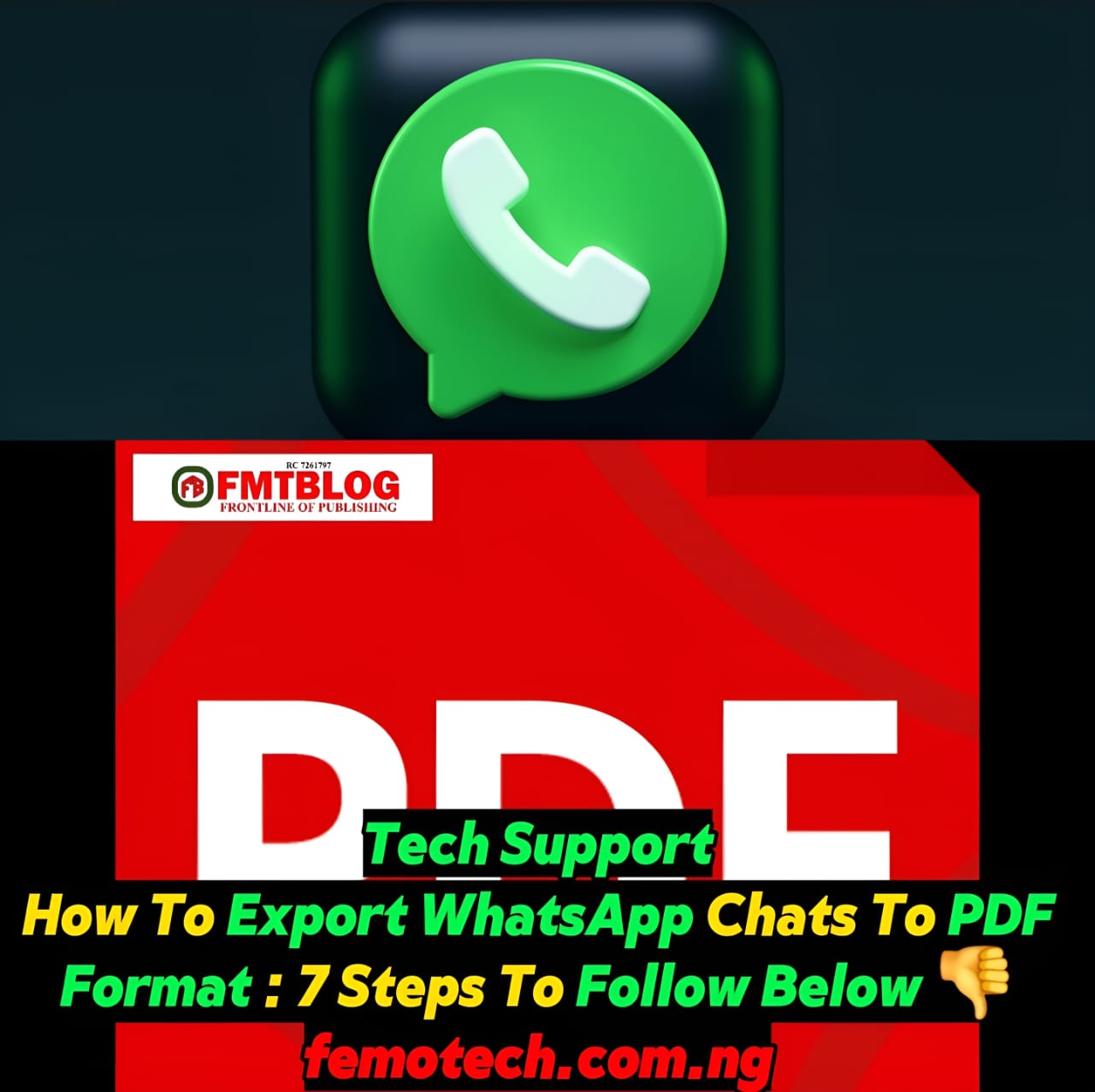 How To Export WhatsApp Chats To PDF
