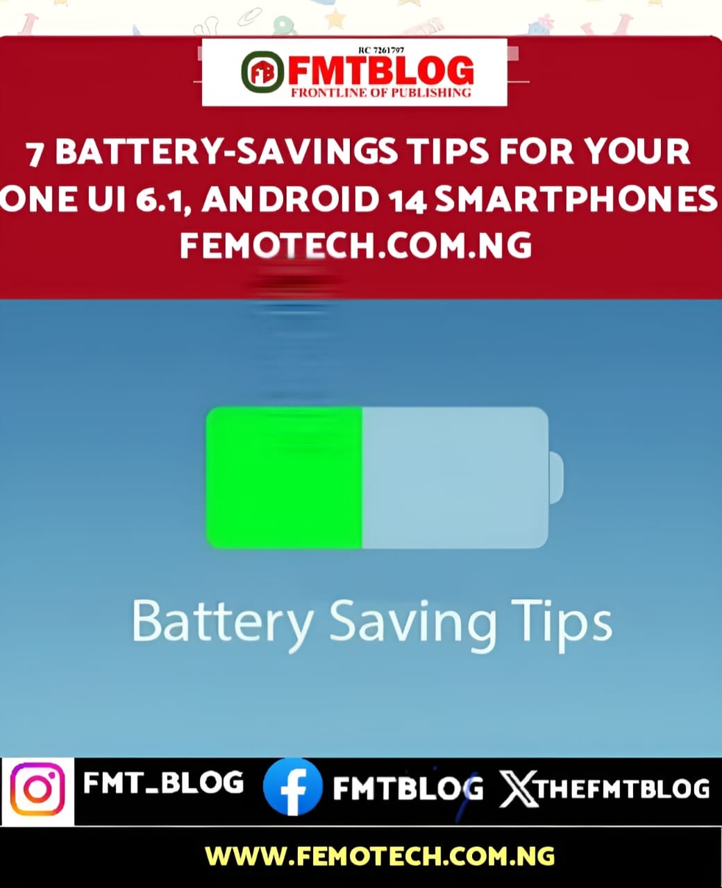 7 Battery-Savings Tips For Your ONE UI 6.1