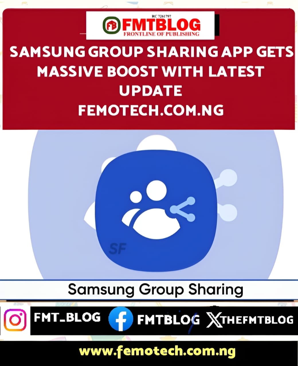 Samsung Group Sharing App