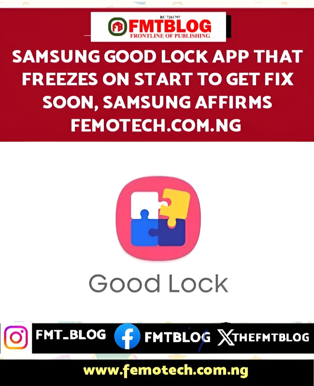 Samsung Good Lock App