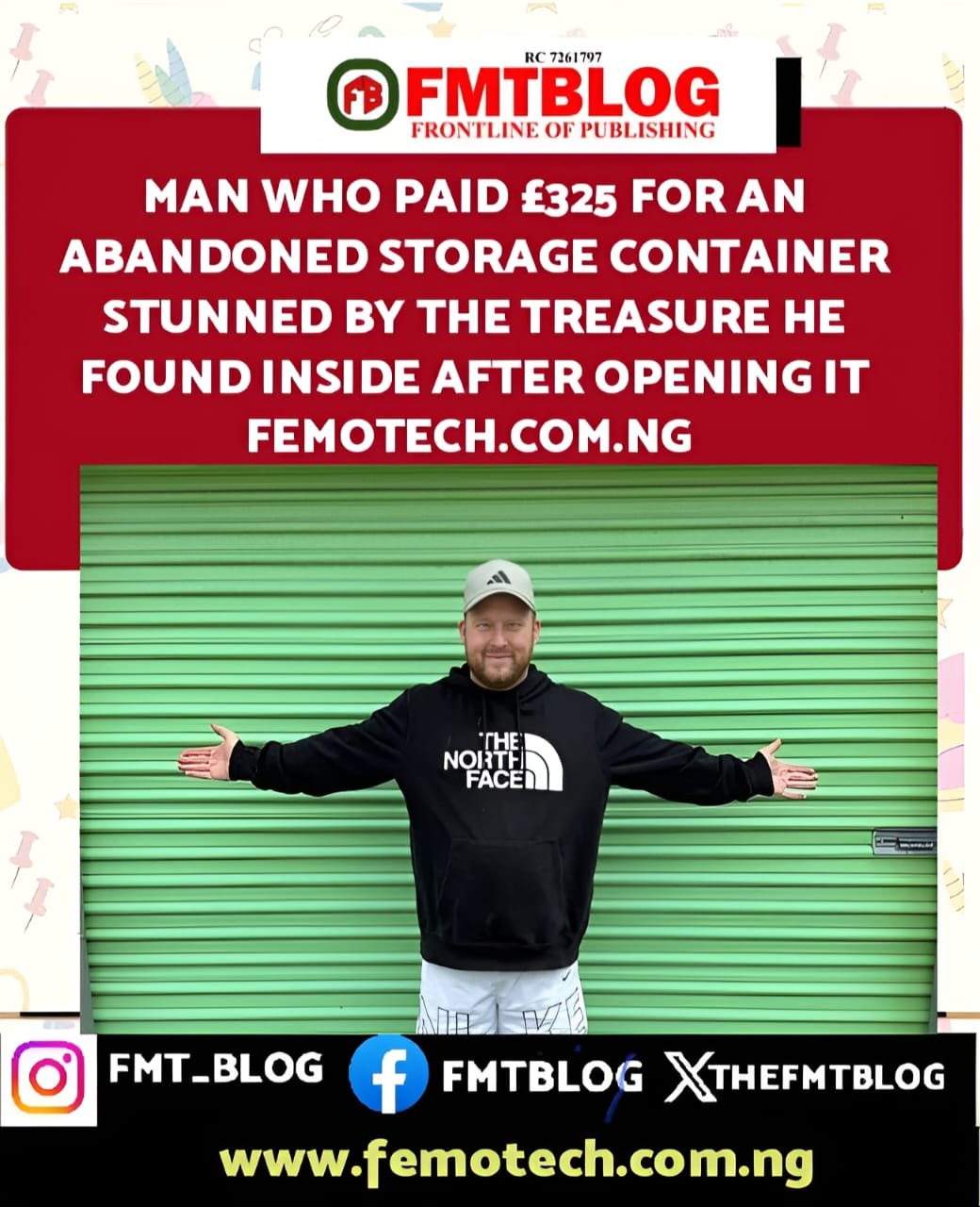 Man Who Paid £325 For An Abandoned Storage