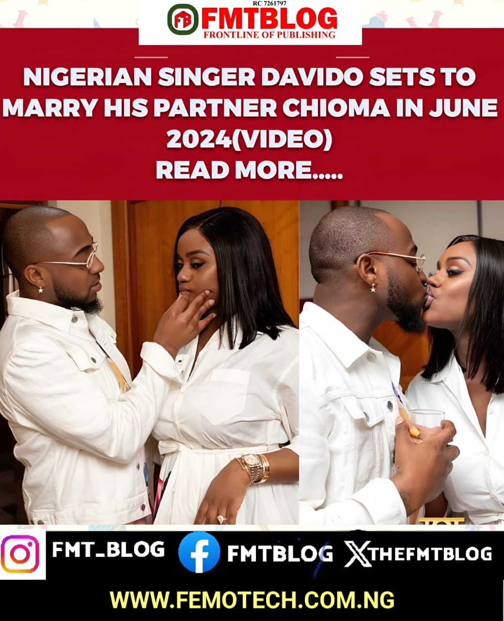 Davido and Chioma