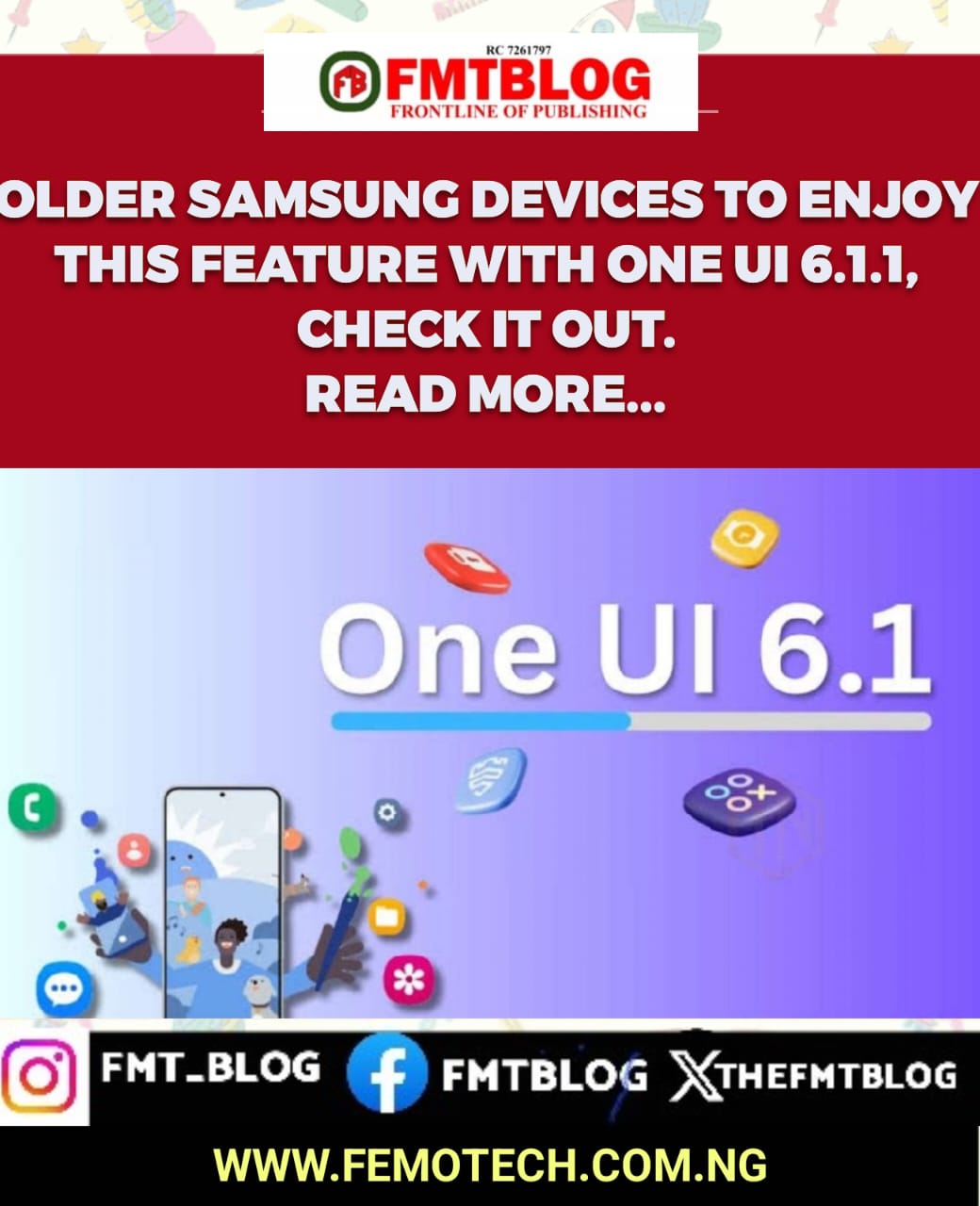 Samsung ONE UI 6.1.1