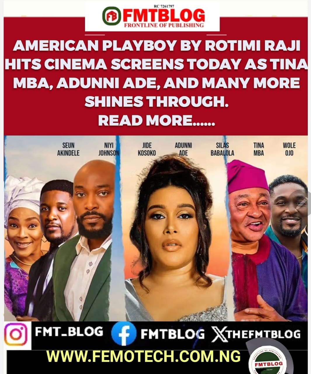American Playboy By Rotimi Raji