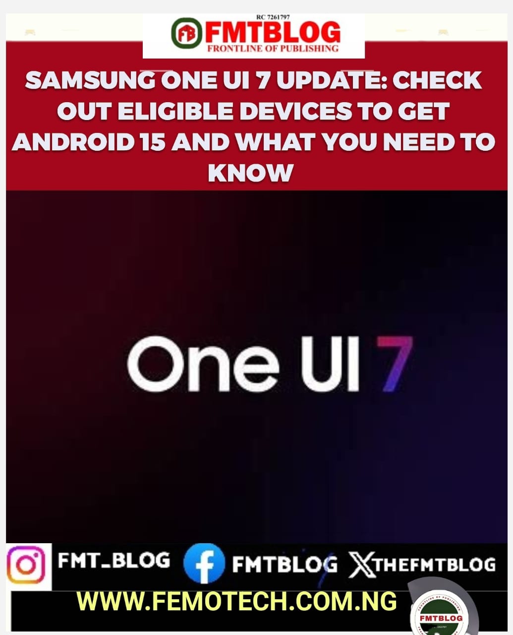 One UI 7