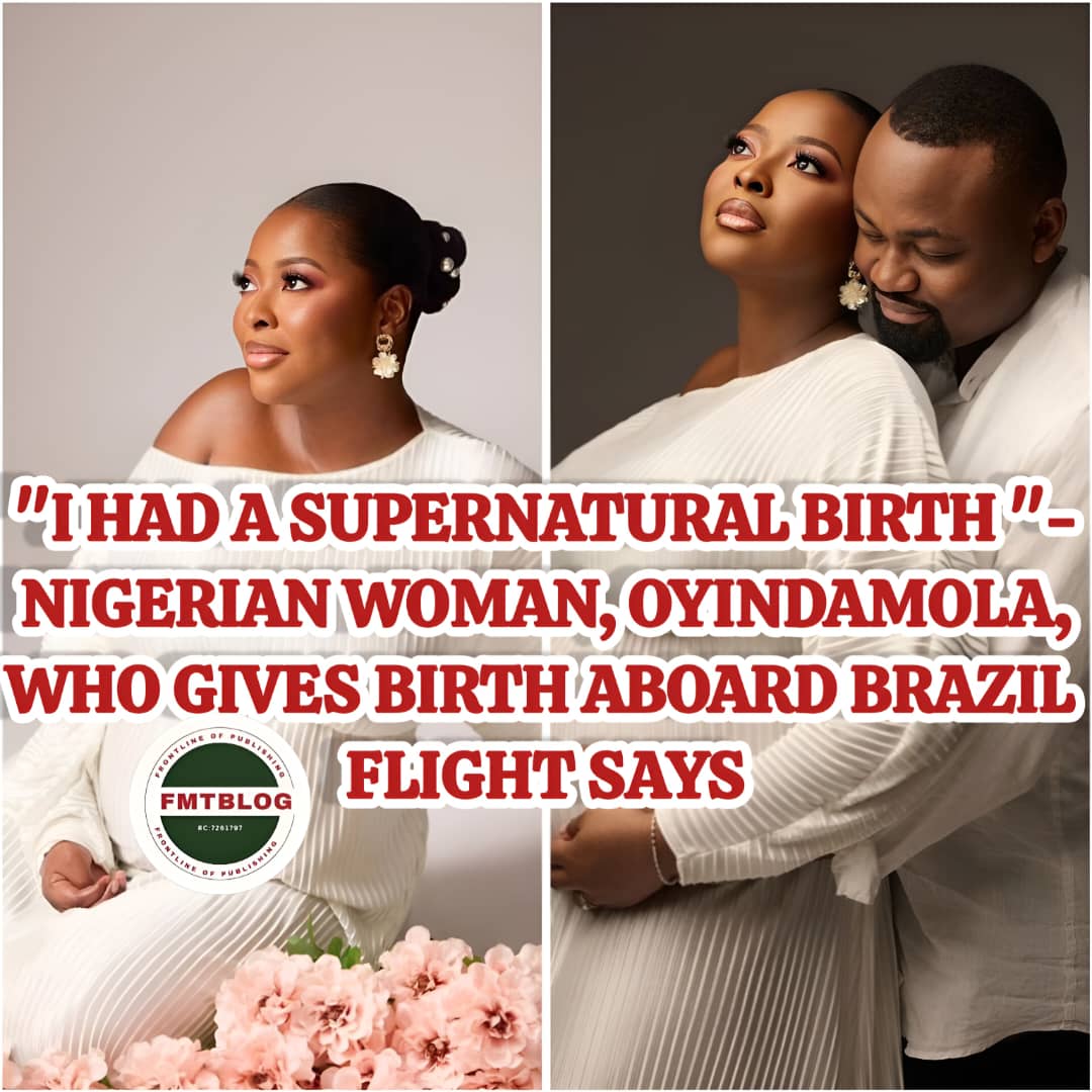 Nigerian Woman Oyindamola gives birth on brazil flight